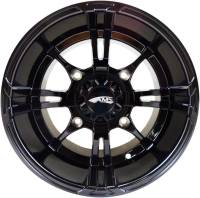 AMS - AMS Roll N 108 Cast Aluminum Wheel - 14x10 - 5.5+4.5 Offset - 4/156 - Matte Black - 0230-0860 - Image 2