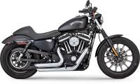 Vance & Hines - Vance & Hines Shortshots Staggered Exhaust System - Chrome - 17229 - Image 1