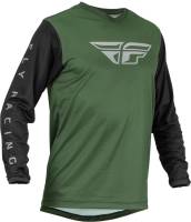 Fly Racing - Fly Racing F-16 Jersey - 376-923S - Olive Green/Black - Small - Image 1