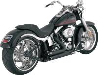 Vance & Hines - Vance & Hines Shortshots Staggered Exhaust System - Black - 47221 - Image 1