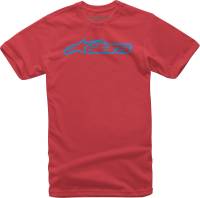 Alpinestars - Alpinestars Blaze T-Shirt - 1032-72032-3072-2X - Red/Blue - 2XL - Image 1