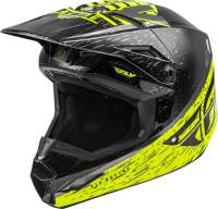 Fly Racing - Fly Racing Kinetic K120 Helmet - 73-8620L - Hi-Vis/Gray/Black - Large - Image 1