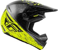 Fly Racing - Fly Racing Kinetic K120 Helmet - 73-8620L - Hi-Vis/Gray/Black - Large - Image 4