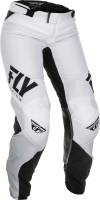 Fly Racing - Fly Racing Lite Race Womens Pants - 372-63411 - White/Black - 15/16 - Image 1