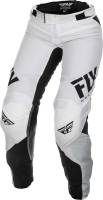 Fly Racing - Fly Racing Lite Race Womens Pants - 372-63411 - White/Black - 15/16 - Image 4