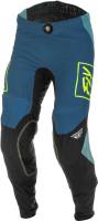 Fly Racing - Fly Racing Lite Pants - 375-73138 - Gray/Teal/Hi-Vis - 38 - Image 4