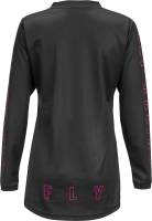 Fly Racing - Fly Racing F-16 Womens Jersey - 374-820X - Black/Pink - X-Large - Image 2