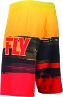 Fly Racing - Fly Racing Paint Slinger Board Shorts - 353-19430 - Red/Yellow - 30 - Image 3