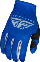 Fly Racing - Fly Racing Lite Youth Gloves - 376-711YS - Blue/Gray - Small - Image 1