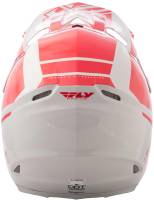 Fly Racing - Fly Racing F2 Carbon Rewire Helmet - 73-4162-2-S - Red/Gray - Small - Image 3