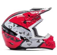 Fly Racing - Fly Racing Kinetic Crux Helmet - 73-3382X - Red/Black/White - X-Large - Image 1