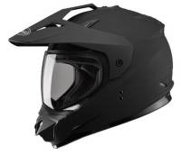 G-Max - G-Max GM11D Dual Sport Solid Helmet - G5115074 - Flat Black - Small - Image 1