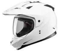 G-Max - G-Max GM11D Dual Sport Solid Helmet - G5115018 - White - 2XL - Image 1