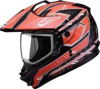 G-Max - G-Max GM11S Nova Helmet - G2112253 TC-6 - Black/Orange/White - X-Small - Image 1