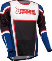 Moose Racing - Moose Racing Agroid Jersey - 2910-7404 - Red/White/Blue - Large - Image 1