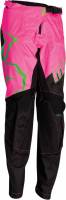 Moose Racing - Moose Racing Qualifier Youth Pants - 2903-1986 - Black/Pink/Green - 24 - Image 1