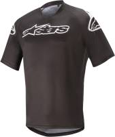 Alpinestars - Alpinestars Racer V2 Short Sleeve Jersey - 1762919-12-2X - Black/White - 2XL - Image 1