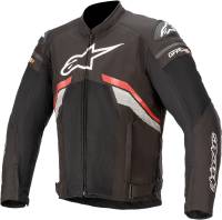 Alpinestars - Alpinestars T-GP Plus R V3 Air Jacket - 3300620-1321-M - Black/Fluo Red/White - Medium - Image 1