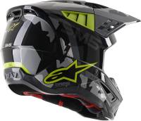 Alpinestars - Alpinestars SM5 Rover Helmet - 8303921-1592-2X - Anthracite/Yellow Flourescent/Gray Camo Glossy - 2XL - Image 7