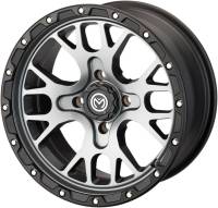 Moose Utility - Moose Utility 545X Wheel - 14x7 - 5+2 Offset - 4/136 - Gray/Satin Black - 0230-0967 - Image 2