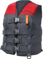 Slippery - Slippery Hydro Nylon Vest - 3240-0861 - Charcoal/Red - X-Small - Image 1