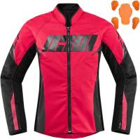 Icon - Icon Hooligan Womens Jacket - 2822-1343 - Rouge - X-Small - Image 1