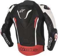 Alpinestars - Alpinestars GP Tech V2 Leather Jacket - 3108517-123-58 - Black/White/Red - 48 - Image 2