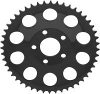 Drag Specialties - Drag Specialties 530 Chain Conversion Rear Sprocket - .46in. Dished - 48T - Gloss Black - 1210-1837 - Image 2