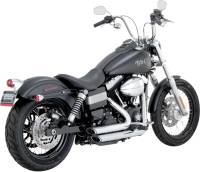 Vance & Hines - Vance & Hines Shortshots Staggered Exhaust System - Chrome - 17227 - Image 2