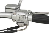 Drag Specialties - Drag Specialties Chrome Handlebar Control Kit with Mechanical Clutch with Switch - H07-0748AK - Image 4