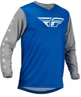 Fly Racing - Fly Racing F-16 Jersey - 376-922L - Blue/Gray - Large - Image 1