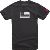 Alpinestars - Alpinestars Flagged T-Shirt - 1213-72038-10-S - Black - Small - Image 1