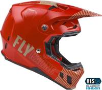 Fly Racing - Fly Racing Formula CC Primary Youth Helmets - 73-4302YL - Red/Khaki - Large - Image 4