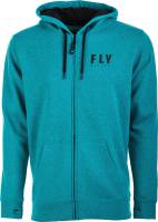 Fly Racing - Fly Racing Fly Logo Zip Up Hoodie - 354-0237M - Blue - Medium - Image 1