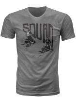 Fly Racing - Fly Racing Squad T-Shirt - 351-0796S - Heather - Small - Image 1