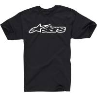 Alpinestars - Alpinestars Blaze T-Shirt - 1032-72032-1020-MD - Black/White - Medium - Image 1