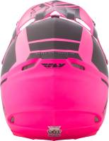 Fly Racing - Fly Racing F2 Carbon Rewire Helmet - 73-4169-4-L - Matte Neon Pink/Black - Large - Image 3