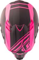 Fly Racing - Fly Racing F2 Carbon Rewire Helmet - 73-4169-4-L - Matte Neon Pink/Black - Large - Image 4