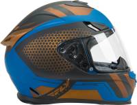 Fly Racing - Fly Racing Sentinel Mesh Helmet - 73-8326XS - Teal/Copper - X-Small - Image 4