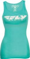 Fly Racing - Fly Racing Corporate Womens Tank Top - 356-6139L - Teal - Large - Image 1