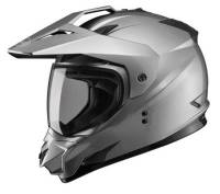 G-Max - G-Max GM11D Dual Sport Solid Helmet - G5115478 - Titanium - 2XL - Image 1