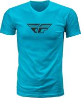 Fly Racing - Fly Racing F-Wing T-Shirt - 352-0618M - Turquoise - Medium - Image 1