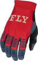 Fly Racing - Fly Racing Evolution DST Gloves - 375-1153X - Red/Gray - 3XL - Image 1