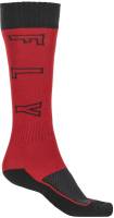 Fly Racing - Fly Racing MX Socks - 350-0515L - Red/Black - Lg-XL - Image 2