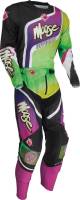 Moose Racing - Moose Racing Sahara Pants - 2901-10416 - Purple/Green - 40 - Image 3