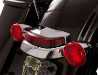 Ciro - Ciro Crown Taillight - Chrome Housing/Red Lens - 40173 - Image 3