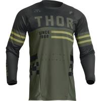 Thor - Thor Pulse Combat Jersey - 2910-7087 - Army/Black - Large - Image 1