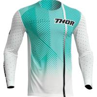 Thor - Thor Prime Tech Jersey - 2910-7034 - White/Teal - Large - Image 1