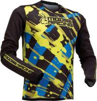 Moose Racing - Moose Racing Agroid Mesh Youth Jersey - 2912-2168 - Blue/Hi-Viz - X-Large - Image 1