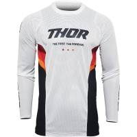 Thor - Thor Pulse Air React Jersey - 2910-6519 - White/Midnight - Large - Image 1